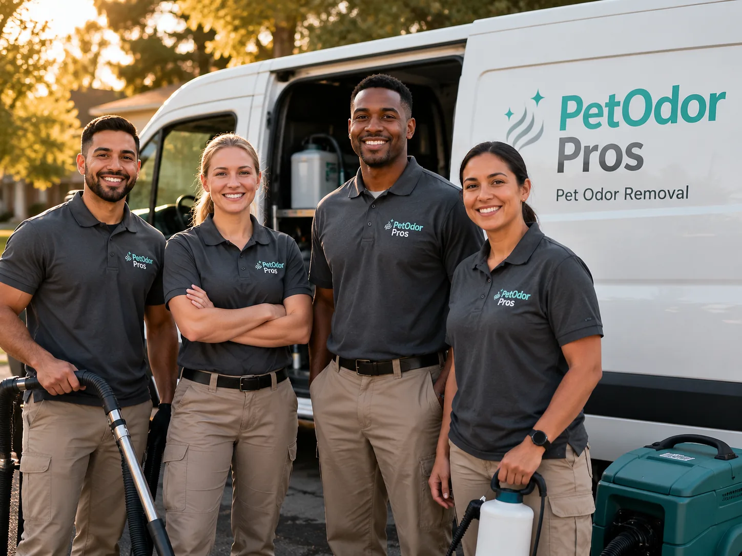 Pet Odor Removal team serving Rosenberg, TX